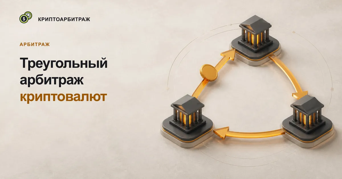 Три разные стеклянные фигуры соединены замкнутым янтарным маршрутом в форме треугольника
