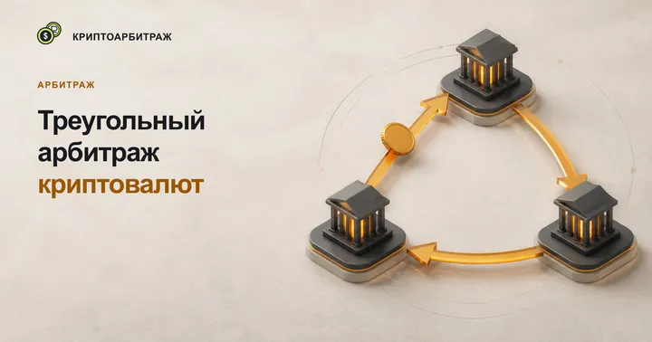 Три разные стеклянные фигуры соединены замкнутым янтарным маршрутом в форме треугольника